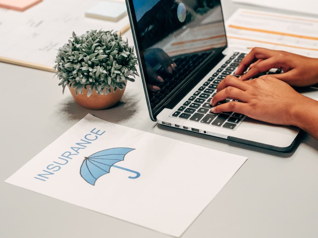 Insurance paperwork and payment options at Smile Bright Dental